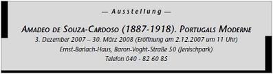 Hinweis auf Ausstellung